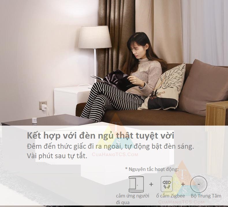Ổ cắm thông minh Xiaomi ZigBee Ổ cắm thông minh Xiaomi ZigBee