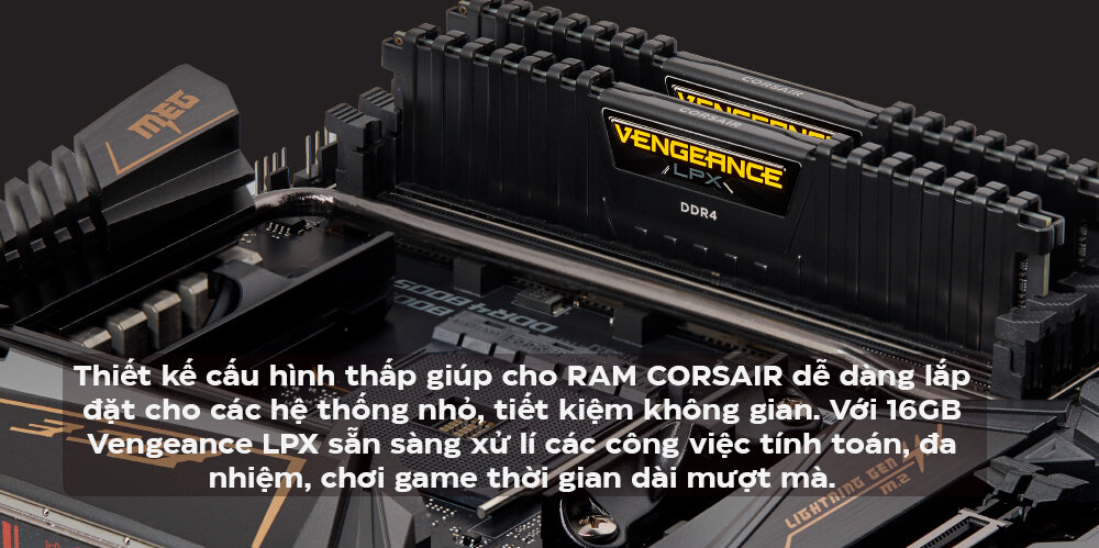 RAM Desktop CORSAIR Vengeance LPX