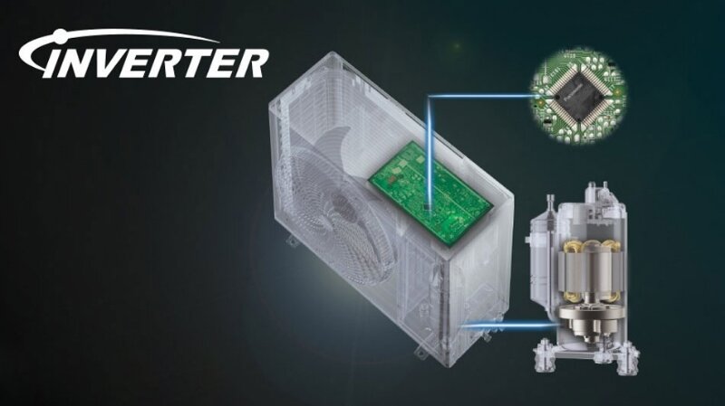 Điều hoà Panasonic Inverter 9000 BTU 2 chiều YZ9AKH-8 tiết kiệm điện