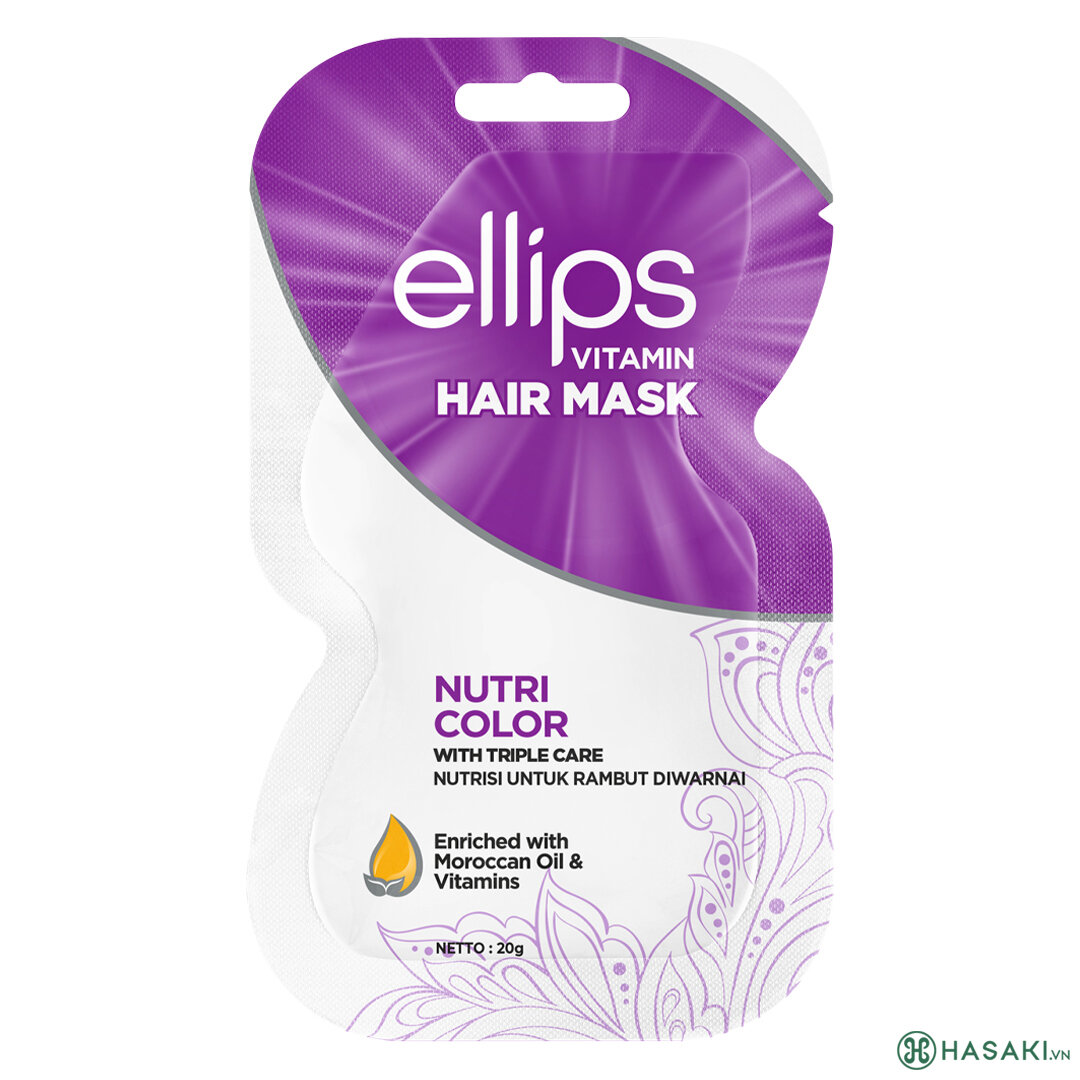 Mua Kem Ủ Tóc Ellips Hair Mask Nutri Color Cho Tóc Nhuộm tại Hasaki