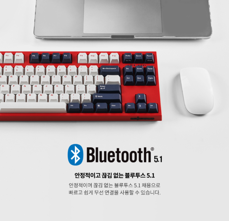 Bàn phím cơ không dây Leopold FC750RBT Blue Star