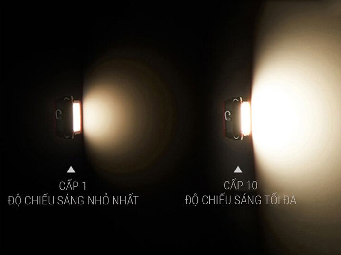 Đèn đi phượt tích điện LED Prism Claymore CLII-1000