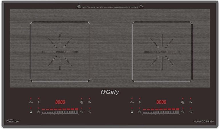 Bếp từ âm 2 vùng nấu Ogaly OG D8336