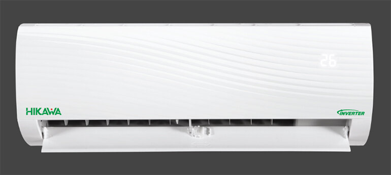 điều hòa Hikawa 9000BTU 1 chiều Inverter HIK-VC10A gas R32 sở hữu thiết kế đơn giản 