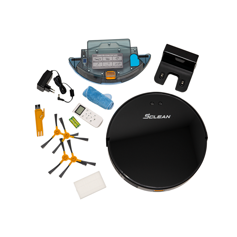 Robot hút bụi lau nhà Sclean J600