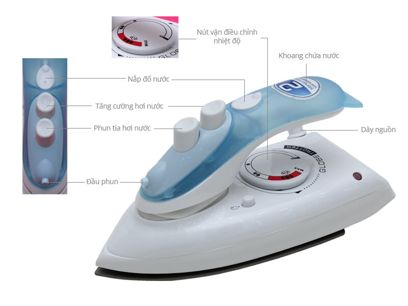 Bàn ủi hơi nước Bluestone SIB-3815B