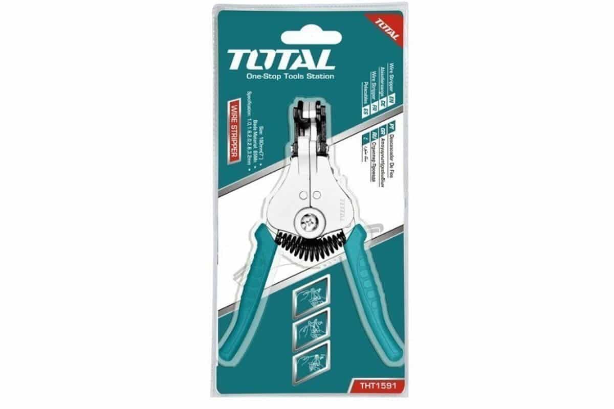 Kềm tuốt dây điện 9in Total THT1591