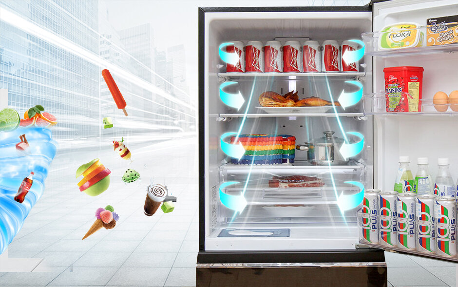 Tủ lạnh Mitsubishi Electric 326 lít MR-CX41EJ-BRW-V