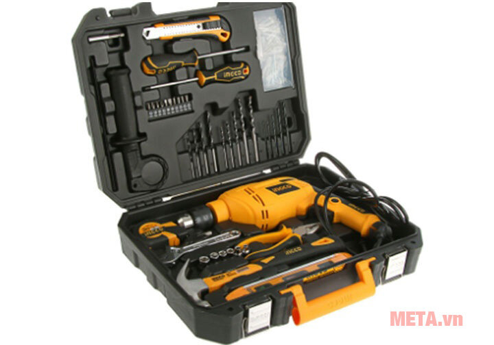 Bộ máy khoan búa 101 chi tiết INGCO HKTHP11021E