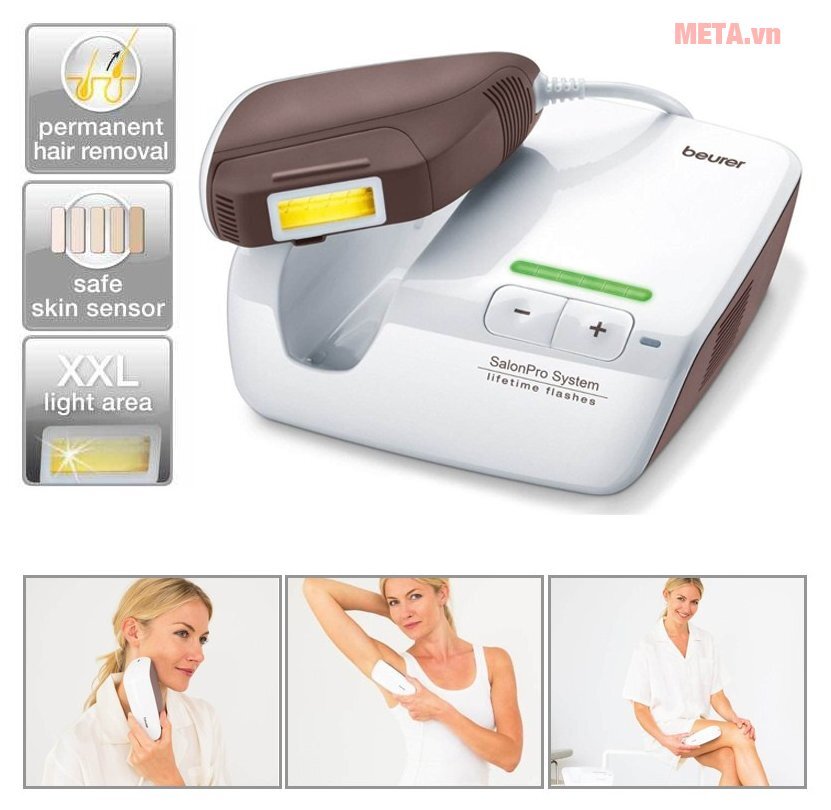 Máy triệt lông cá nhân chuyên nghiệp Beurer IPL10000