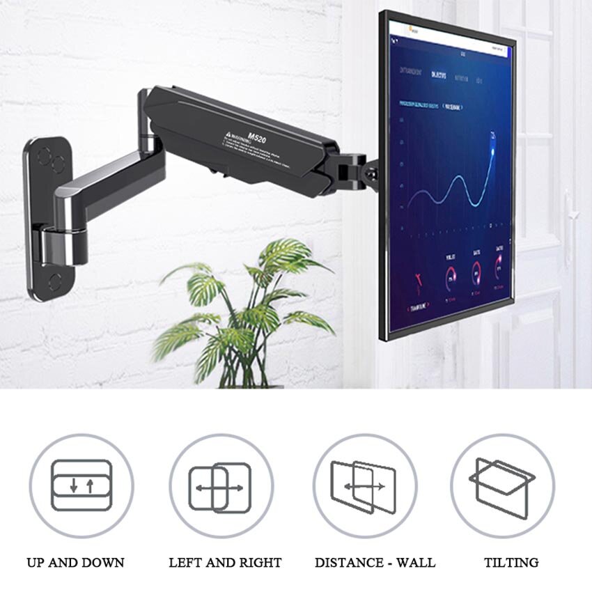 Giá treo màn máy tính KALOC KLC-M360 (17inch-35inch) 