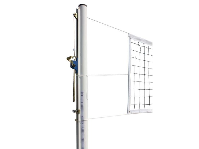 Trụ bóng chuyền làm từ thép mạ kẽm Trụ bóng chuyền