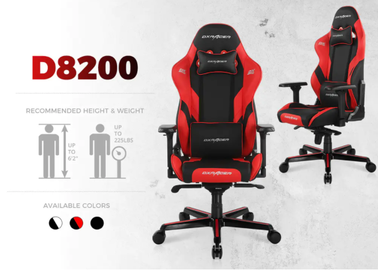 Ghế Game DXRacer G Series GC-G001-NR-B2 (OH/GB001/NR) 1