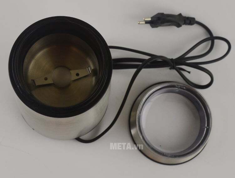 Máy xay cà phê mini Tiross TS532 thiết kế nắp trong suốt Máy xay cà phê mini Tiross TS532 thiết kế nắp trong suốt