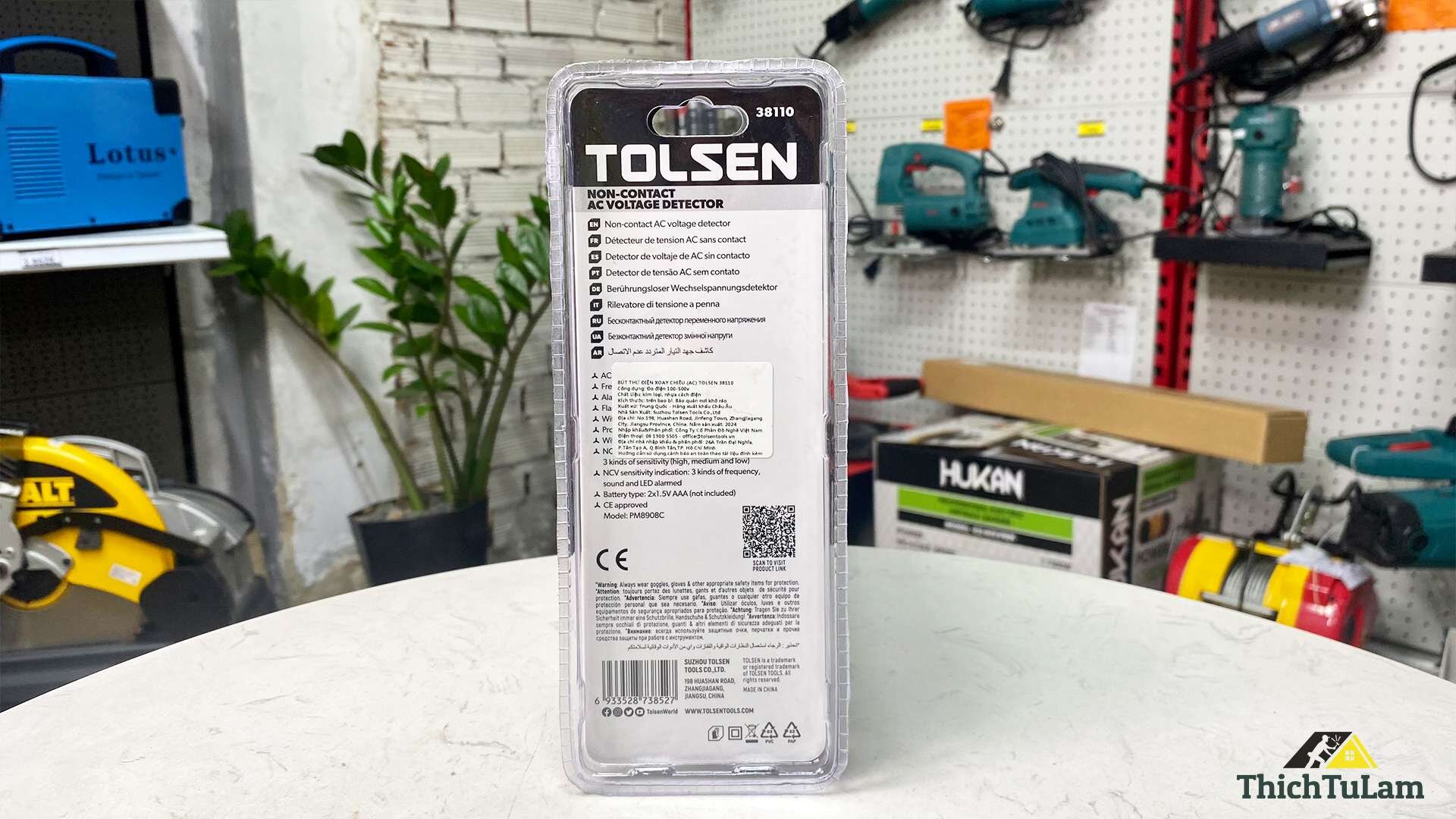 Bút thử điện không chạm Tolsen  38110