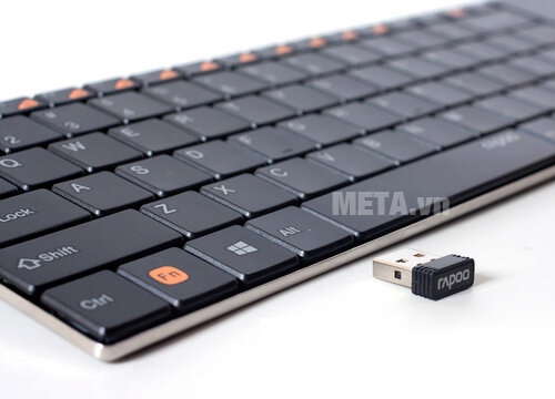 Bàn phím vi tính không dây Rapoo E9180p