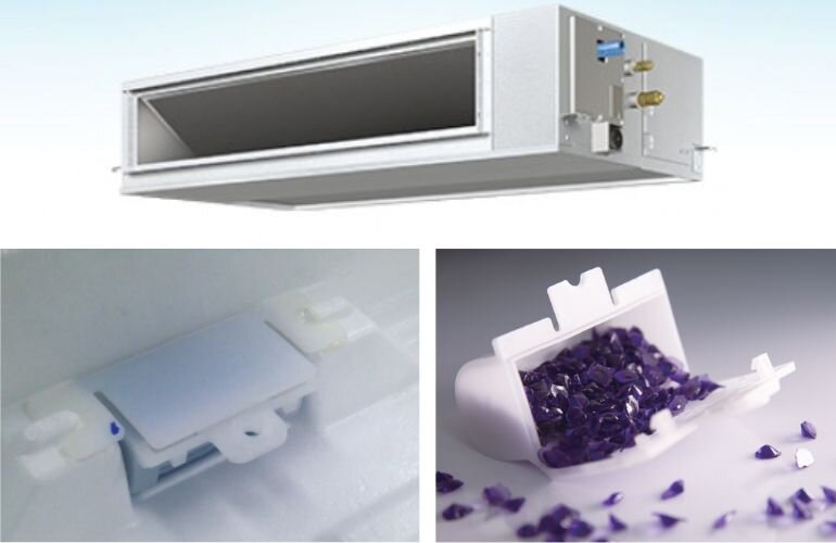 Dàn lạnh điều hòa Daikin Inverter 24000 BTU 1 chiều FMA71RVMV gas R-32 có máng nước ion bạc