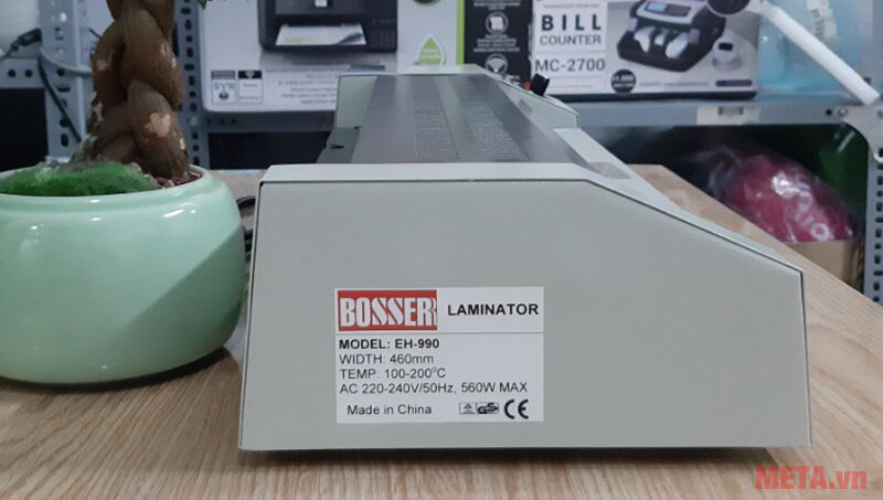 Máy ép nhựa Bosser EH-990 Máy ép nhựa Bosser EH-990