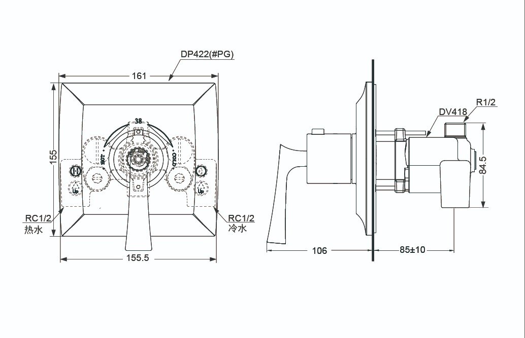 van-dieu-chinh-classic-toto-dp422-pg-dv418