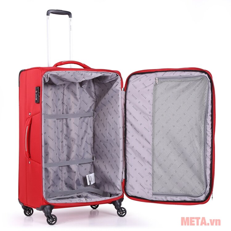 Vali vải siêu nhẹ Sakos Starline 5 (36 x 23 x 56 cm)