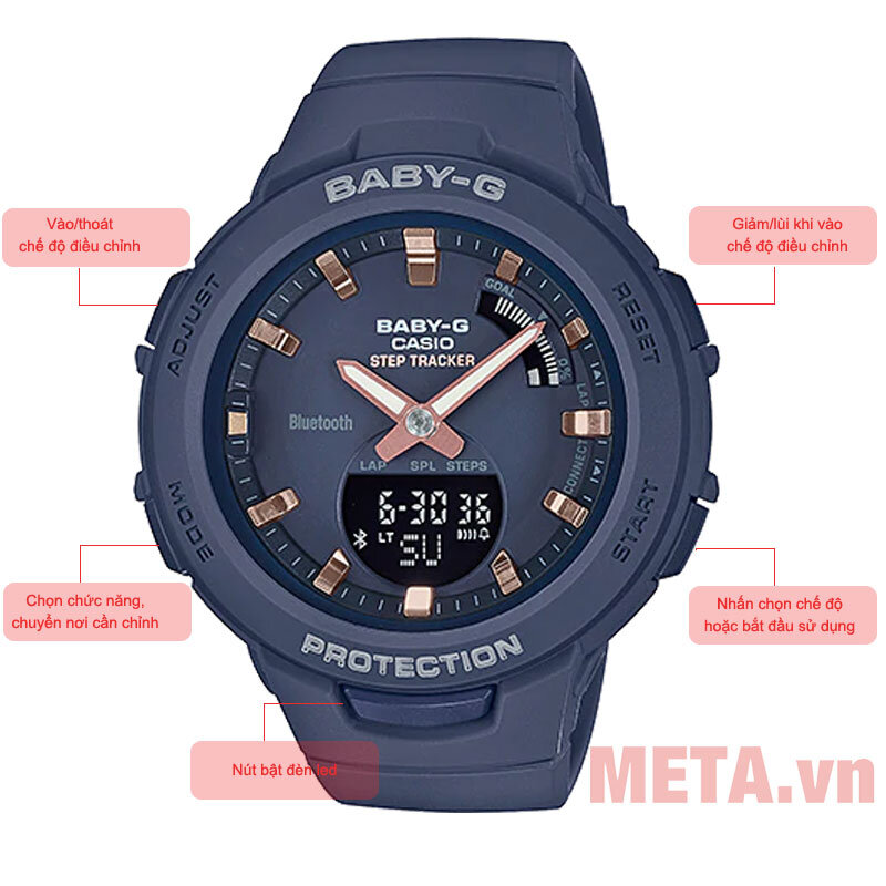 Đồng hồ Baby-G BSA-B100-2ADR