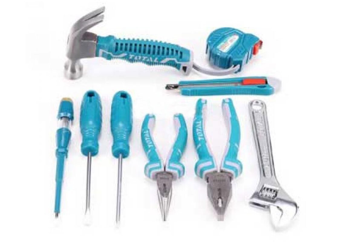 Bộ dụng cụ cầm tay 9 chi tiết Total THKTHP90096