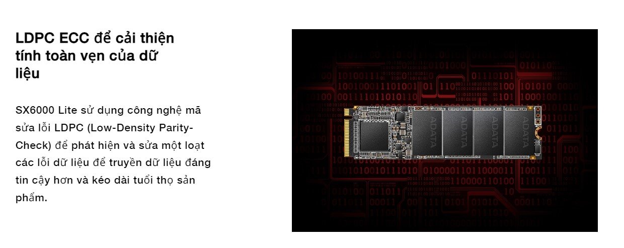 Ổ cứng SSD Adata SX6000NP Lite  M.2 2280 PCIe NVMe Gen 3x4 