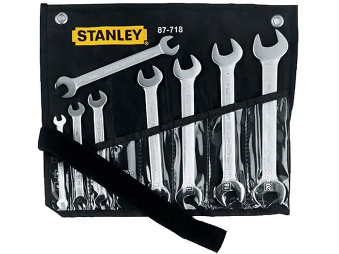 Bộ cờ lê 2 miệng 8 chi tiết Stanley 87-718-1 Bộ cờ lê 2 miệng 8 chi tiết Stanley 87-718-1