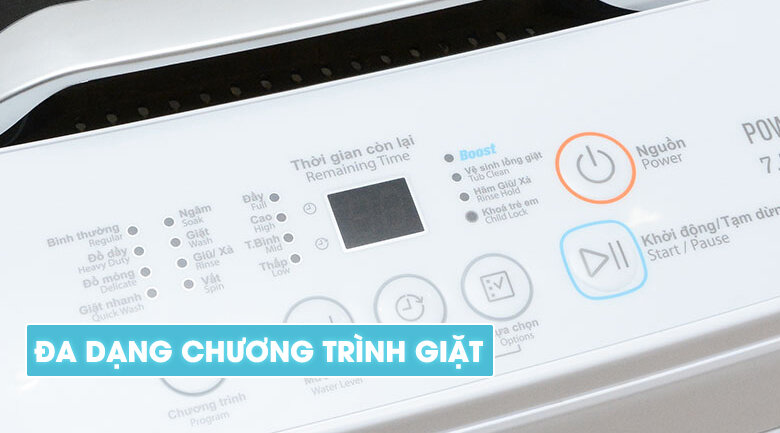 Máy giặt Electrolux 7.5 kg EWT754XW Máy giặt Electrolux 7.5 kg EWT754XW