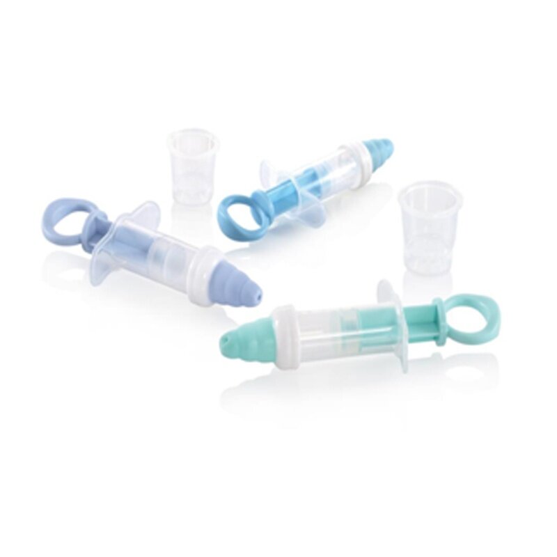 Bộ dụng cụ uống thuốc Nuby nhiều màu sắc