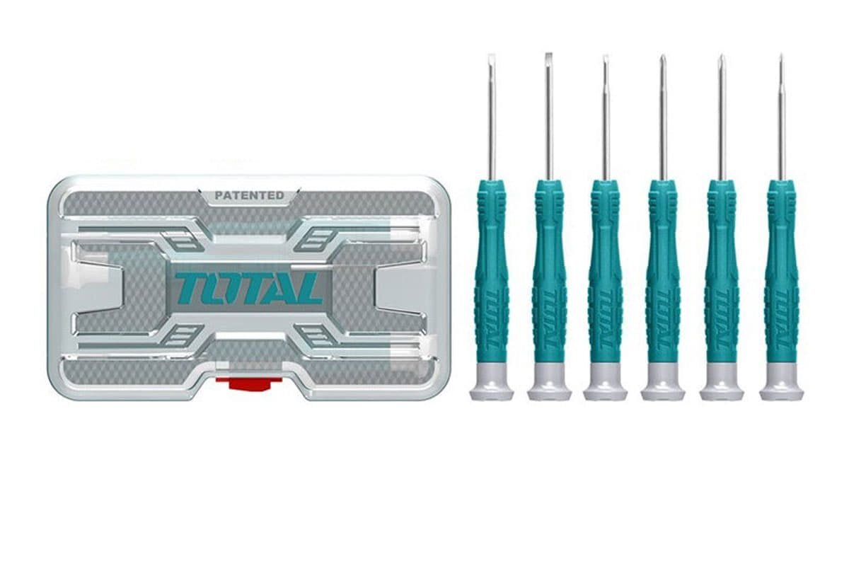 Bộ 6 tua vít đồng hồ Total THT250PS0601