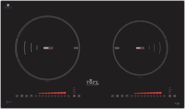 Bếp từ âm 2 vùng nấu TOPY EU-1368s seri 4.0
