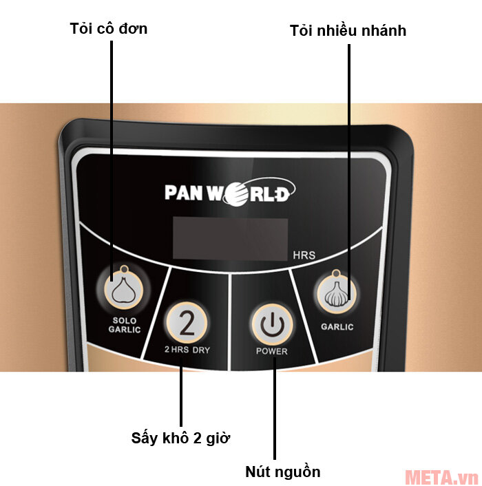 Máy làm tỏi đen Panworld PW-2018 5 lít