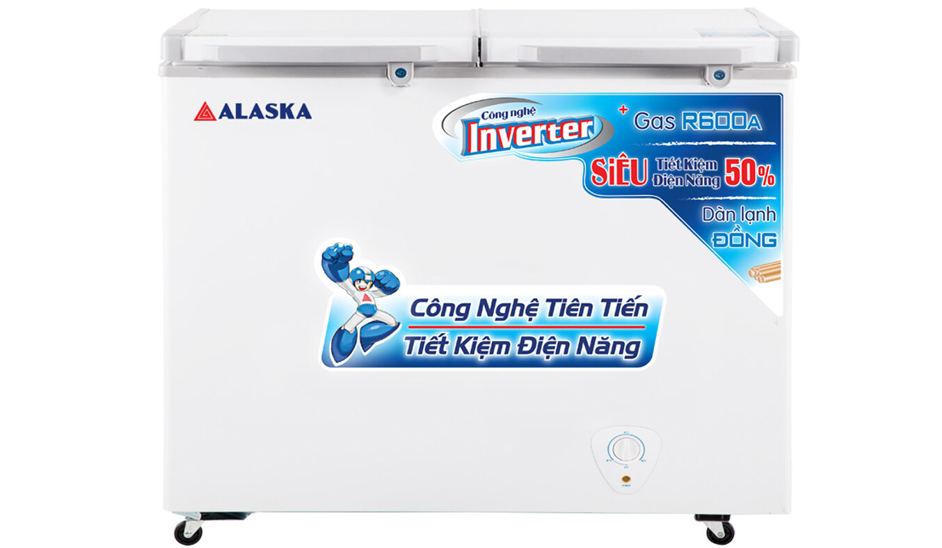 Tủ đông 450L Alaska dàn đồng FCA-4600CI Tủ đông 450L Alaska dàn đồng FCA-4600CI