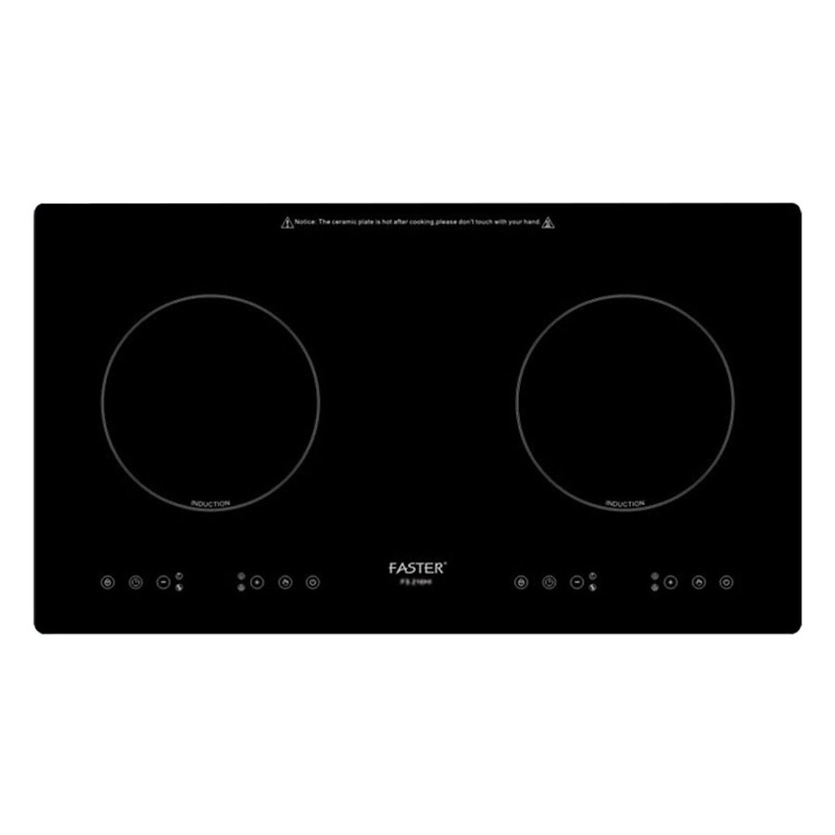 Bếp điện từ Faster FS-216HI - bếp đôi