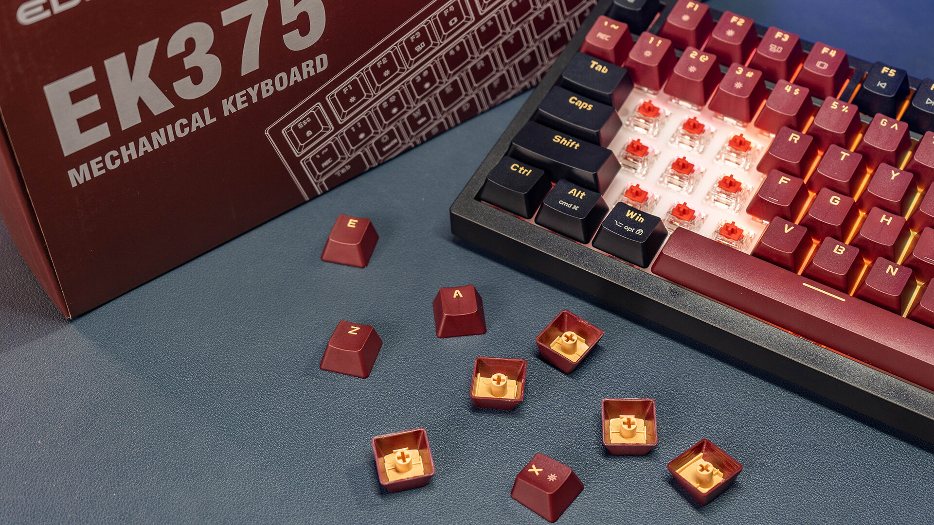 Bàn Phím Cơ Gaming Edra EK375 Beta 4