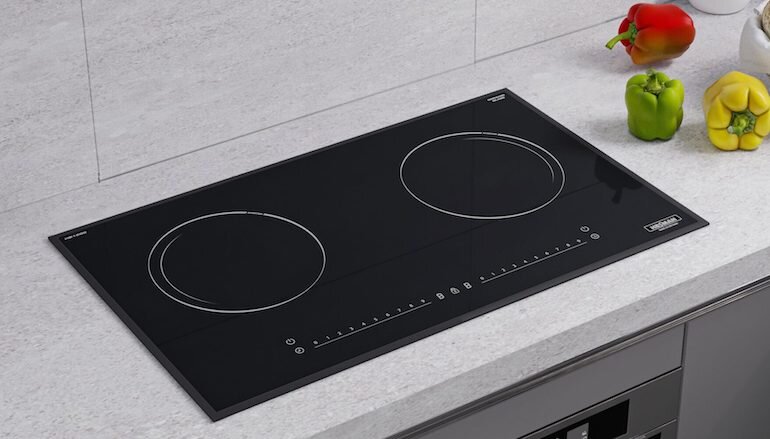 Bếp từ Hesman HB-1200 sở hữu mặt kính Ceramic chất liệu gốm thủy tinh, cao cấp bền bỉ