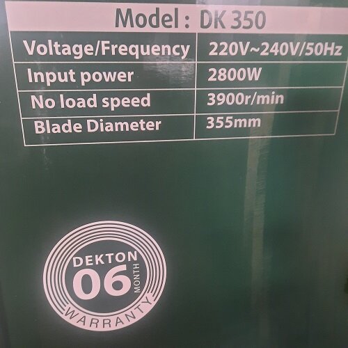 Máy Cắt Sắt Dekton DK-350