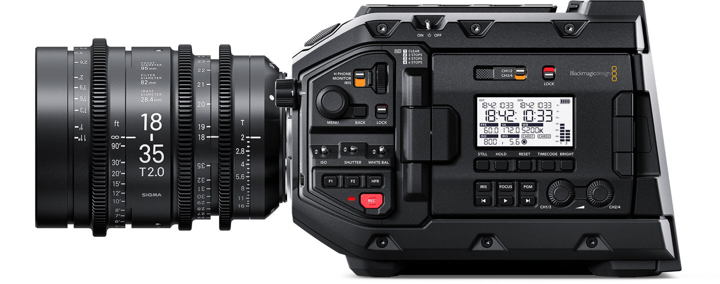 Máy Quay Blackmagic Ursa Mini Pro 4.6K G2
