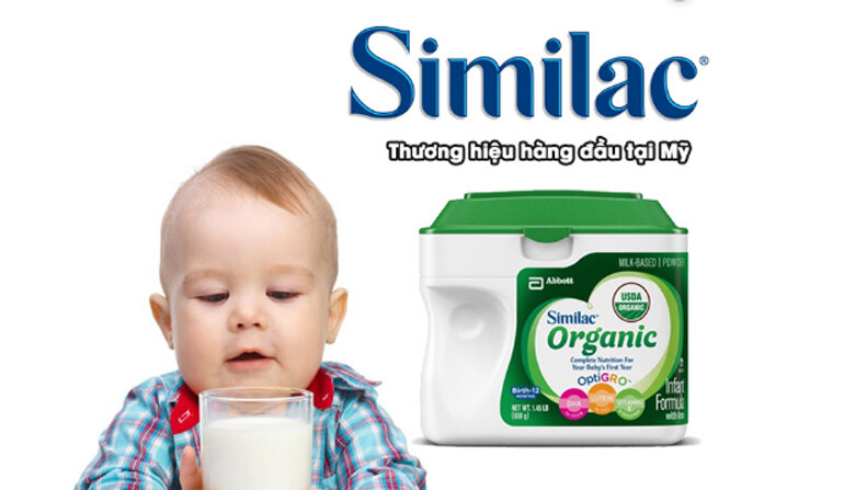 Sữa bột Abbott Similac Advance Organic Infant Formula - hộp 658g (0-12 tháng)
