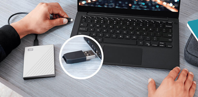 Ổ cứng HDD WD My Passport 1TB 2.5