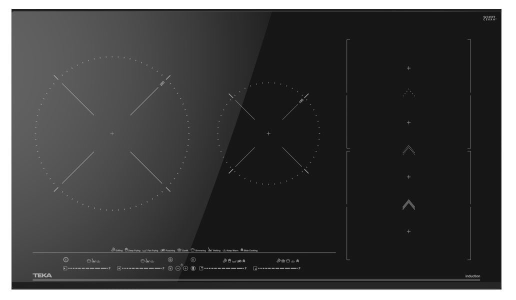 Bếp từ Teka 5 vùng nấu IZS 96700 MST BK Bếp từ Teka 5 vùng nấu IZS 96700 MST BK