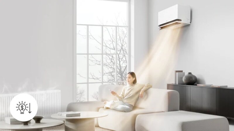 Điều hòa LG Inverter 12000 BTU 2 chiều IDH12M1 gas R-32