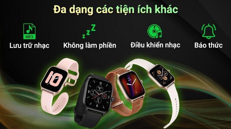 Đồng hồ thông minh Amazfit GTS 4 tính  năng thông minh