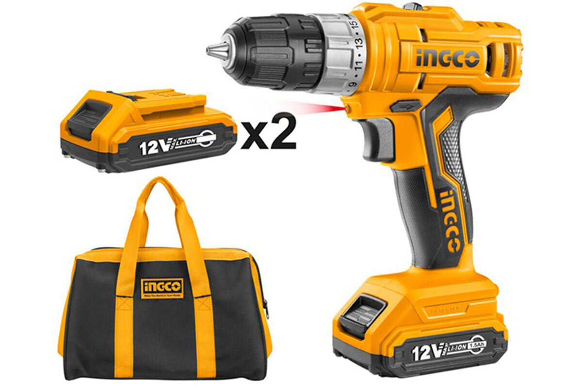 Máy khoan pin 12V INGCO CDLI1222