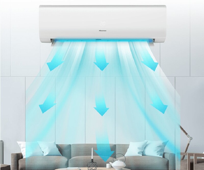 Điều hòa Hisense Inverter 9000 BTU 1 chiều AS-10TR4RYDTU02 gas R-32