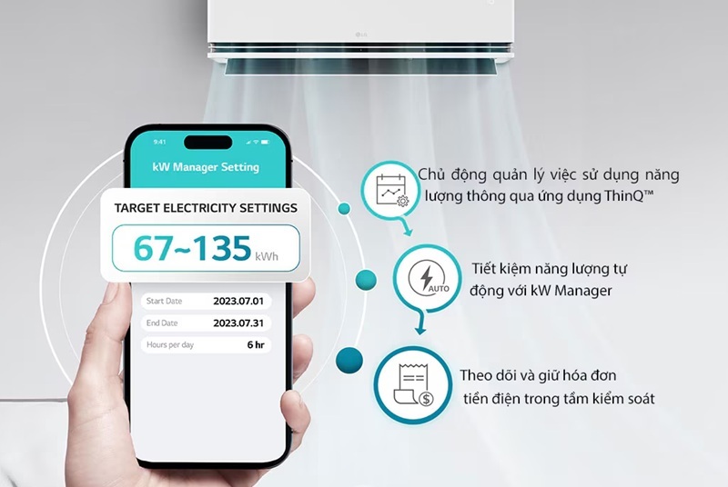 Điều hòa LG Inverter 12000 BTU 1 chiều IDC12M1 gas R-32 Điều hòa LG Inverter 12000 BTU 1 chiều IDC12M1 gas R-32