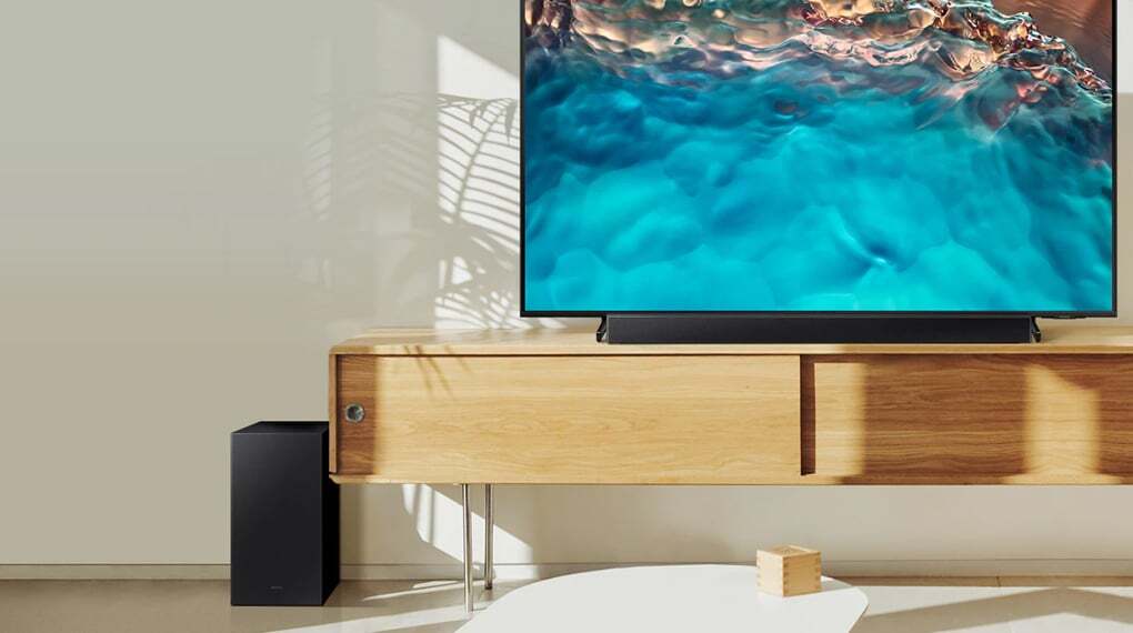 Loa Soundbar Samsung HW-C450/XV thiết kế sang trọng Loa Soundbar Samsung HW-C450/XV thiết kế sang trọng