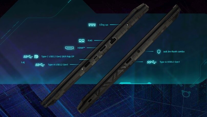 Laptop MSI Gaming Cyborg 15 (A12UC-621VN)