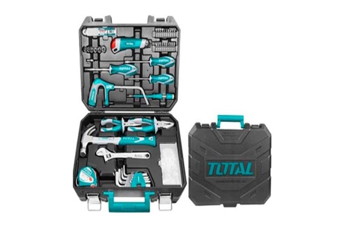 Bộ đồ nghề cầm tay 117 chi tiết Total THKTHP21176